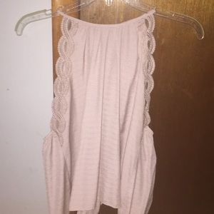 Pacsun tank in a baby pink color